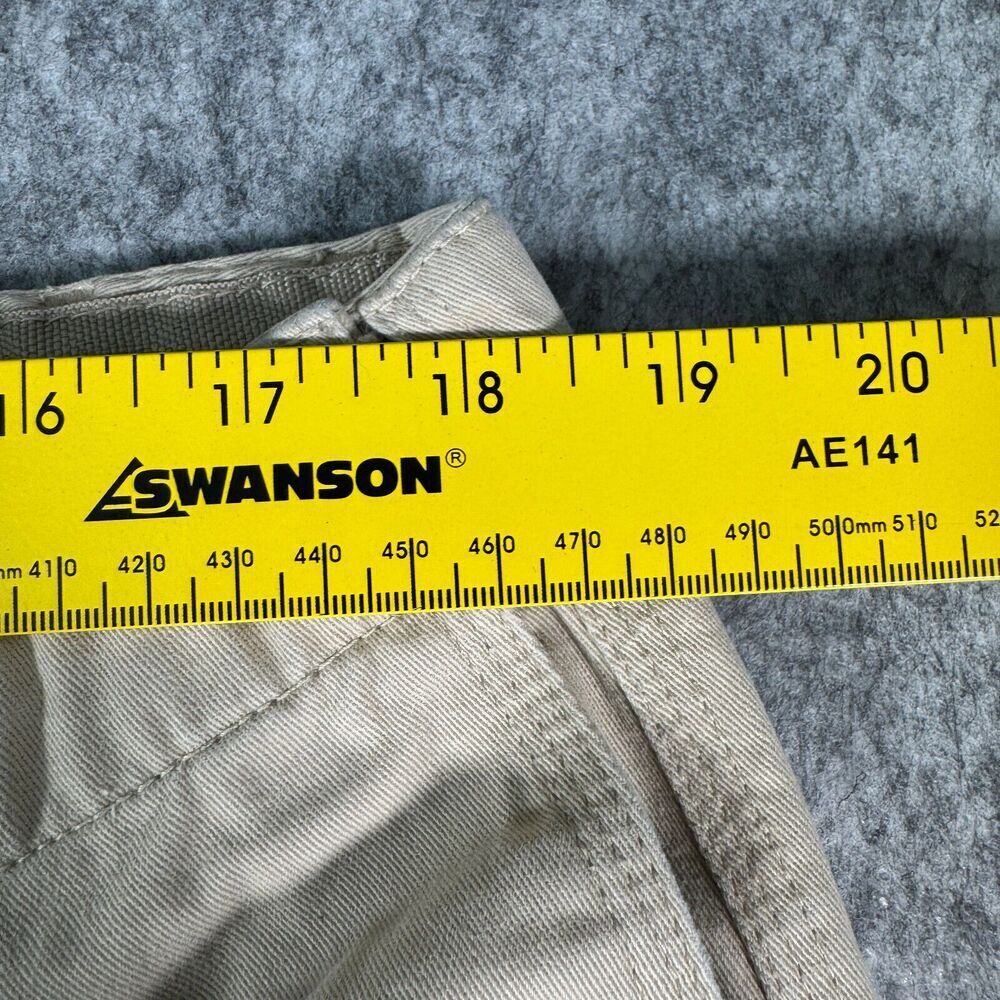 ScottEVest TEC Pants Mens 40x30 Fits 36x28 Beige Magnetic Pockets Nano Tiny Rip - Picture 2 of 12